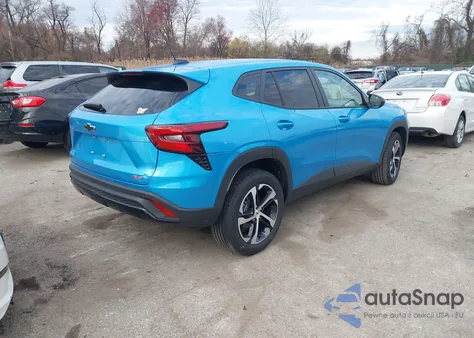 2025 Chevrolet Trax Fwd 1Rs из США, поврежденный, VIN KL77LGEP6SC074414